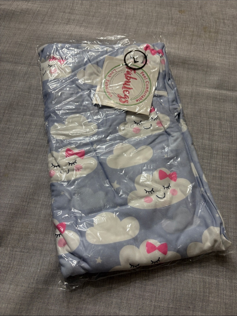 NWT Fabulegs cloud leggings L